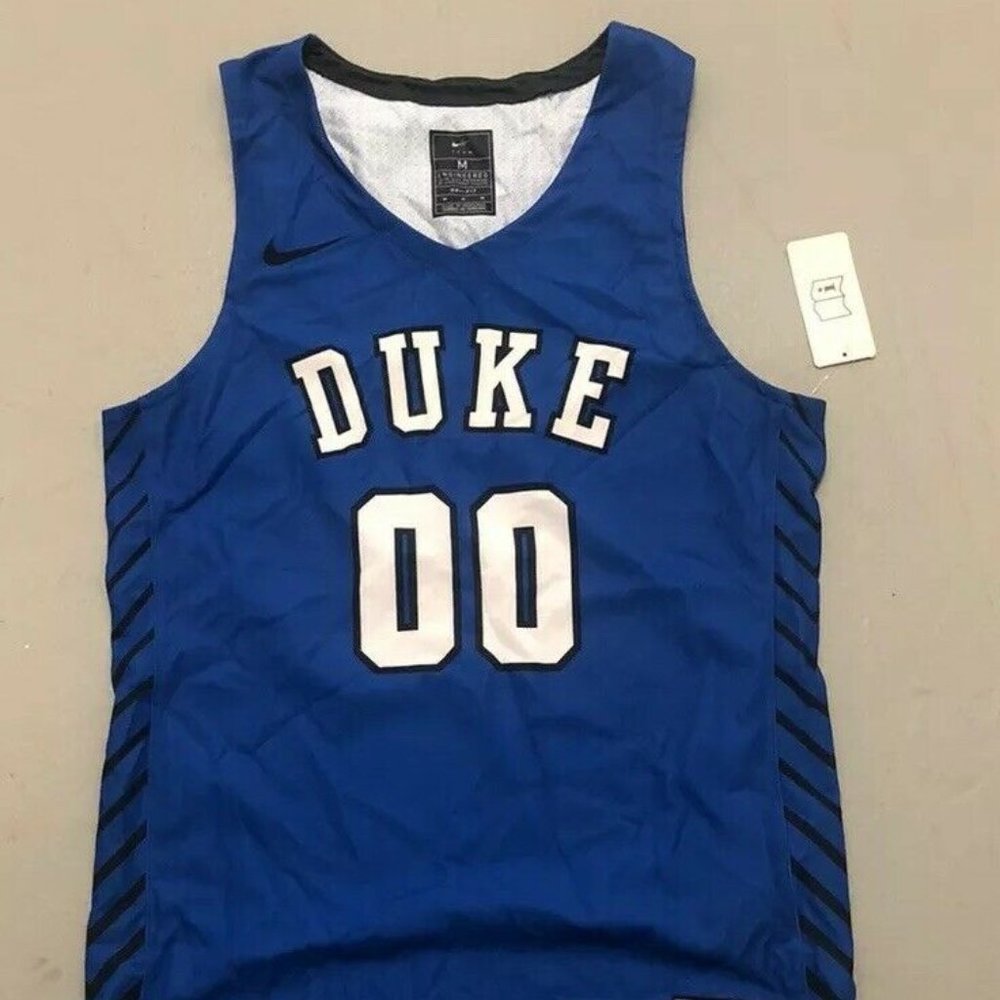 New Nike Team Duke Dri Fit Basketball Jersey